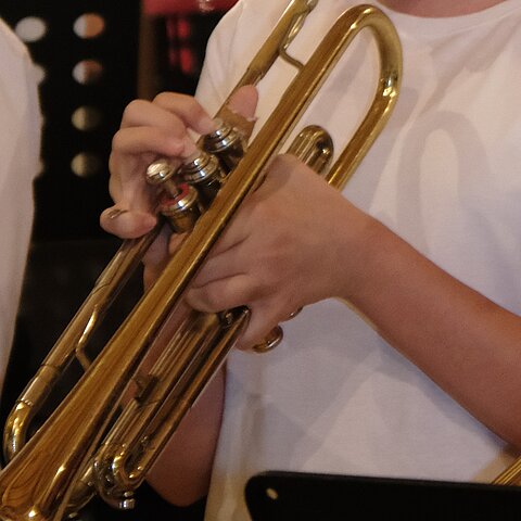"Blechalarm" Klassenabend Flügelhorn, Trompete