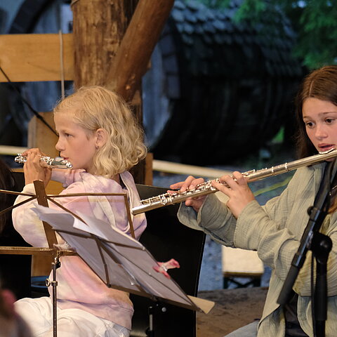 Klassenabend Blockflöte, Hackbrett, Querflöte