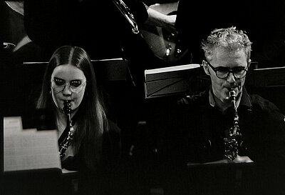 Saxophoist*innen der Big Band SÖM