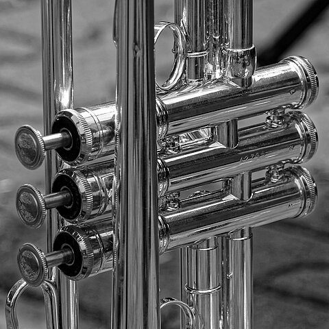 Ausschnitt einer Trompete