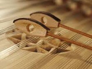 Bild Detailansicht Hackbrettschlägel mit Saiten