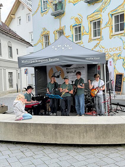 Bild der Band "The Fire Flies" im Markt