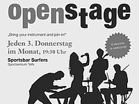 Plakat der Open Stage