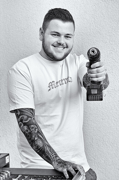 Hausbetreuer Florian Gartner