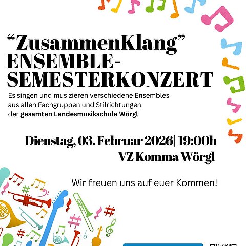 ZusammenKlang-Semesterkonzert