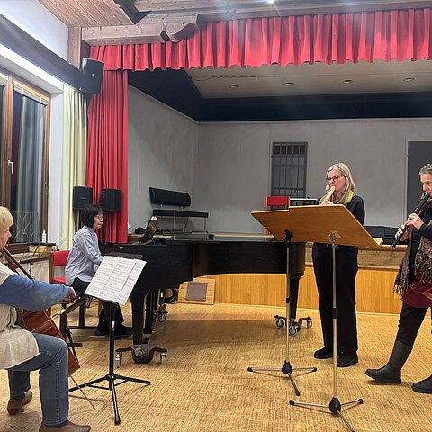 Ensemble Kammermusik (Cello, Klavier und Blockflöte)