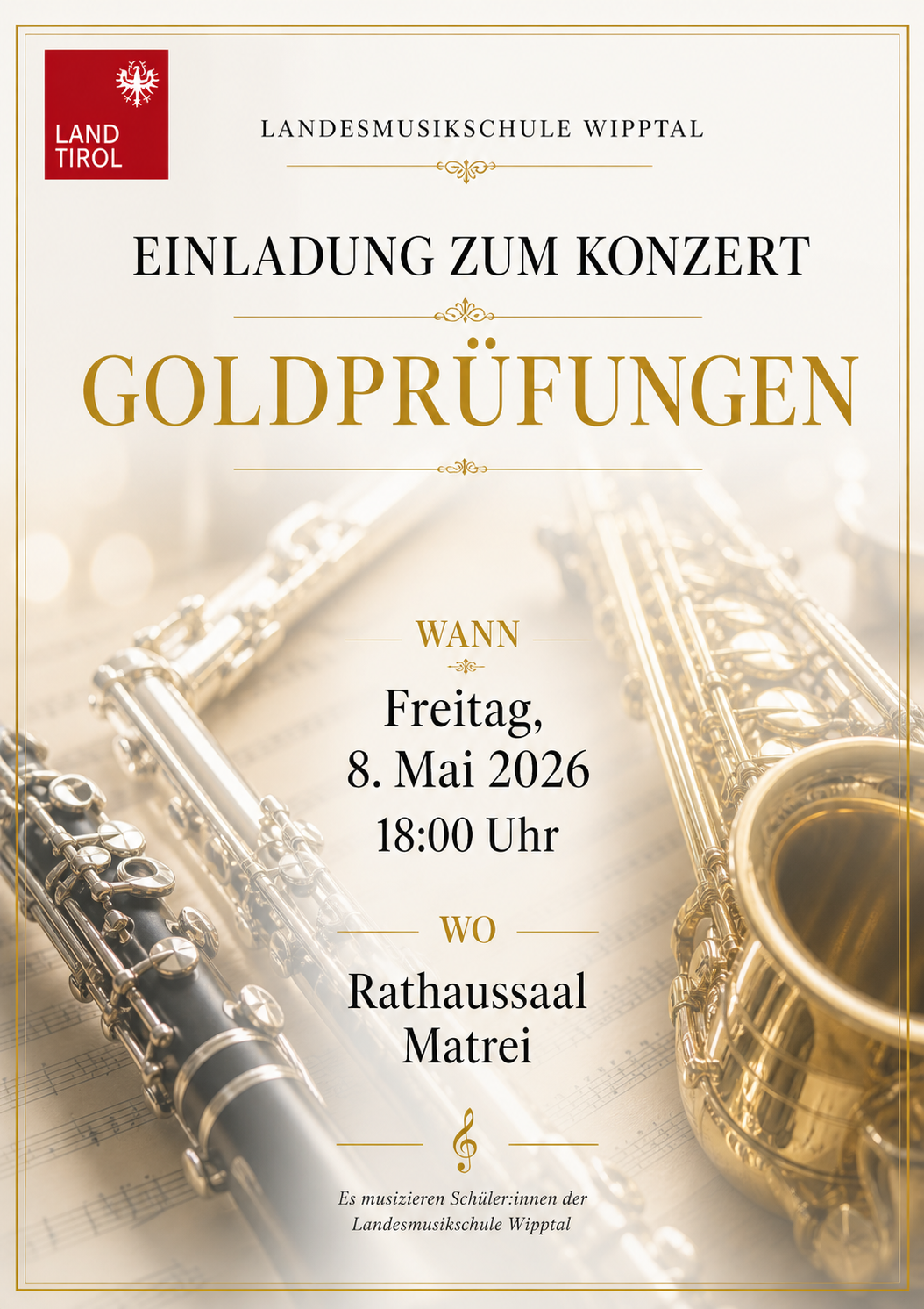 Unsere GoldkandidatInnen haben erfolgreich abgeschlossen